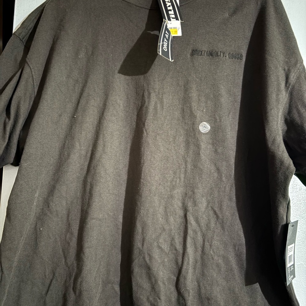 Brixton Men's Charcoal Tee